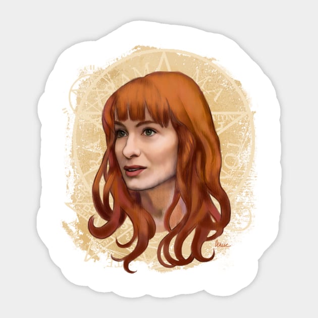 Charlie Bradbury Sticker by ArtsyDenise